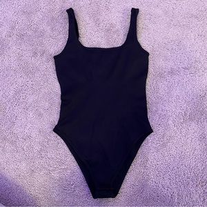 QQQ Black Bodysuit- Size S